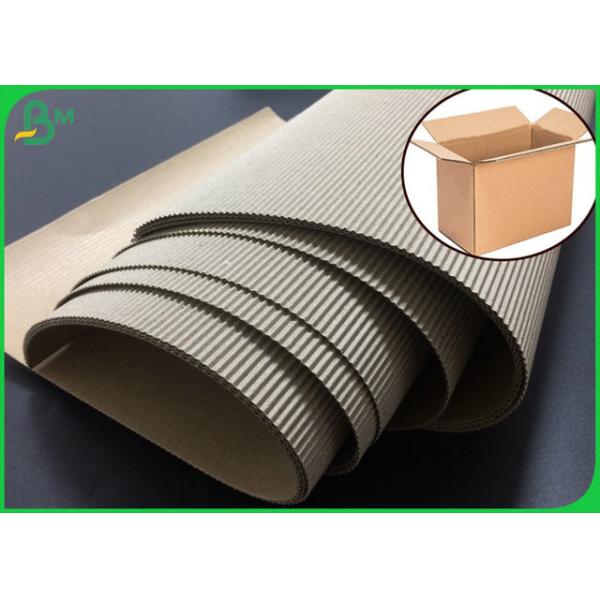 Quality Moisture Resistant 2 layers Corrugated Fiberboard Of 48inch Width wholesale