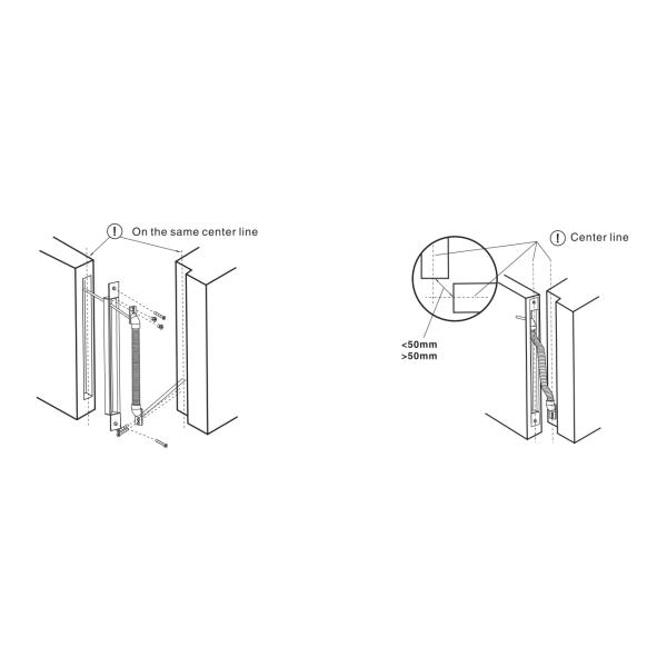 Wire Armored Cable Door Loop Stainless Steel Access Control Protection
