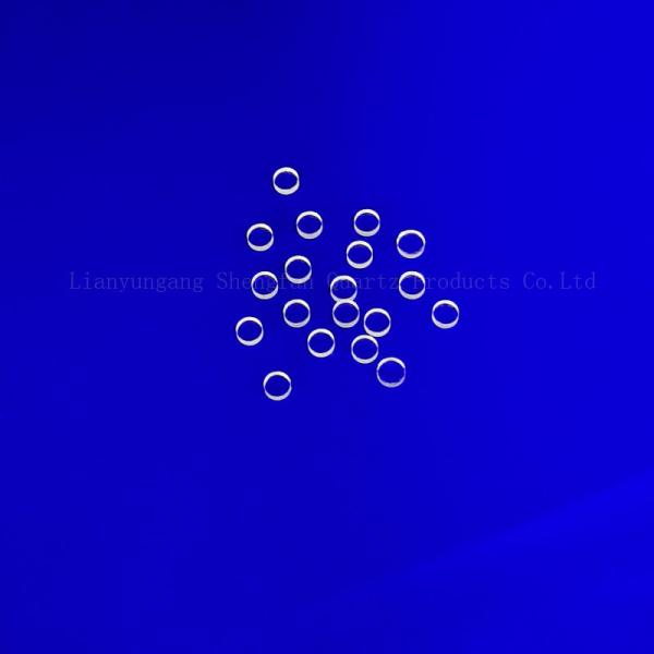 Laser Cut Small Sized Ultraviolet Transparent Fused Quartz Glass Sheets For
