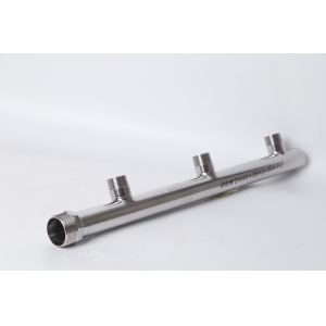China Welded Custom Stainless Steel Manifolds Pipe for Drinking Water DN40x25x3 on sale
