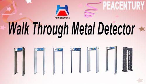 Walk through digital security digital metal detector for sale