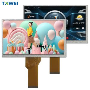 China 7 Inch IPS TFT LCD 800*480 Pixel 262K Full Color Display RGB 24 Bit Interface on sale China 7 Inch IPS TFT LCD 800*480 Pixel 262K Full Color Display RGB 24 Bit Interface on sale
