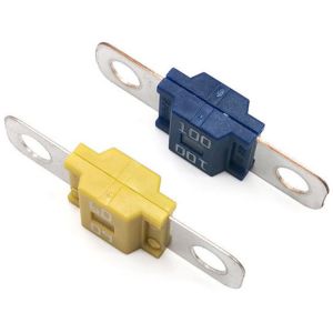 Automotive M6 Bolted Type Fuse Halogen Free 58V 50 Amp Slow Blow Fuse