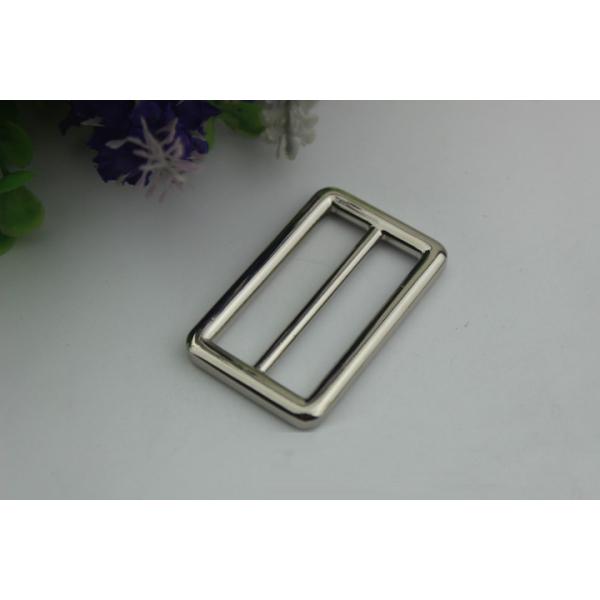 New product 38 mm hanging brush anti brass color zinc alloy metal slide adjustable buckles for bag hardware