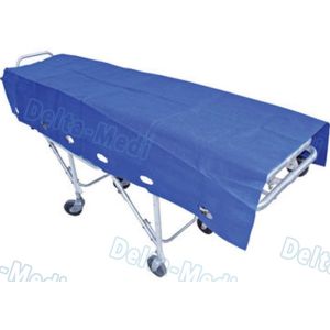 Blue Color Customized Surgical Patient Transfer Slide Sheets With Slot Holes