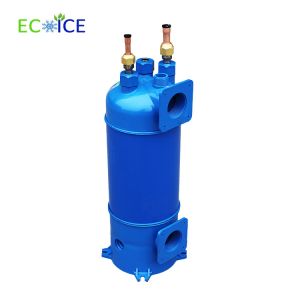 Titanium tube heat exchanger swimming pool machine heat exchanger seafood