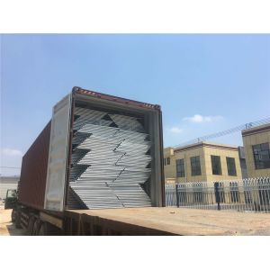 chain link temporary construction fence panels 6FT X 10F Mesh 2 3/8 " x 2 3/8" (