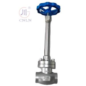 Manual Stainless Steel Low Temperature Globe Valve DN25 For LNG/LOX/LN2/LAR/LCO2