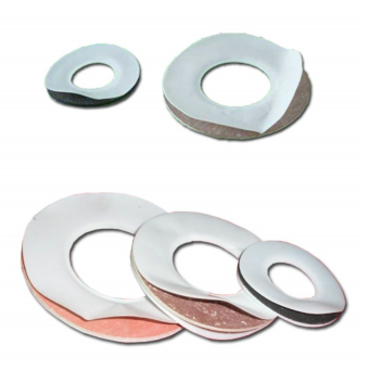Corrosion Resistant PTFE Envelope Gaskets Sealing For Vessel Applications CAS