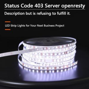 China Status Code 403 Server openresty Description but is refusing to fulfill it. LED Strip Lights for Your Next Business Project on sale