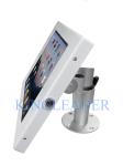 400mm Pole Height Adjustable iPad Kiosk Enclosure With Push - Latch Lock In 360