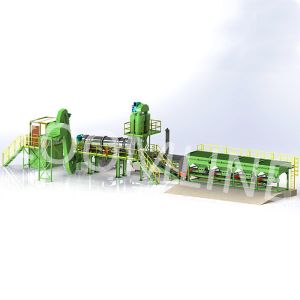 Road Machinary Drum Type 60TPH Continuous Asphalt Mixing Plant