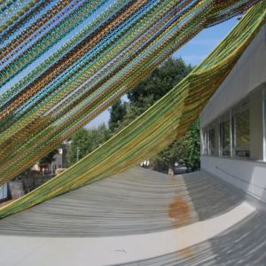 Cheap Elegant Silver Rectangular Aluminum Chain Screen Curtain Easy Maintenance for sale