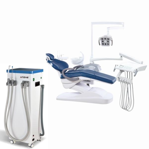Custom Dental Suction Machine With Saliva Ejector Strong Power Dental Suction Unit