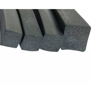 EPDM Extrusion Square Silicone Sponge Rubber Seal Strip with Customizable