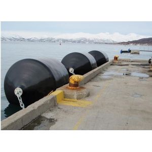 D1200*2000L Floating Ship Pneumatic Rubber Fender Foam Filled Polyurethane