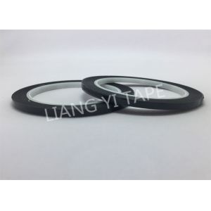 Black Heat Resistance Polyester Mylar Tape For Electronic Component 0.05-0.06 mm