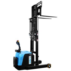 Battery Powered Pallet Electric Reach Trucks 5T Standing Operating