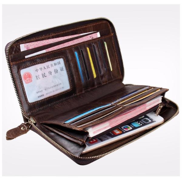 Quality ROHS Alligators Carteras Mens Thin Leather Wallet Handmade Crocodile Skin 21x12cm wholesale