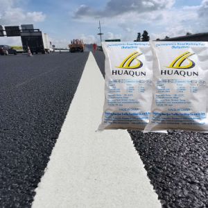 Cheap C5 Resin Thermoplastic Road Marking Paint AASHTO M249 25kg/bag for sale