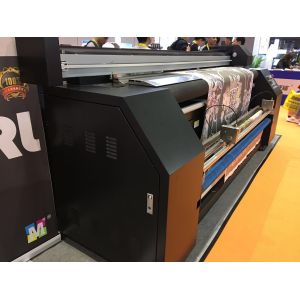 Direct Sublimation Textile / Fabric Flag Printing Machine With Epson DX5 Heads