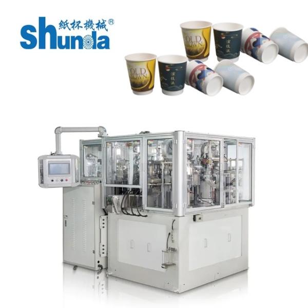 Quality 220V/380V Sealing Paper Tea Beverage Container Forming Machine With Ultrasonic And Hot Air Heating wholesale