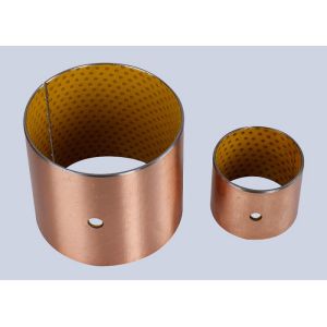 Yellow POM Boundary Lubricating Bearings DX Bushing , Sliding Bearing Self