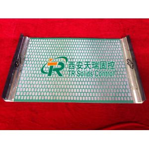 Cheap Hook Strip Flat Screen Shale Shaker Screen Stainless Steel Wire Cloth Layers for sale
