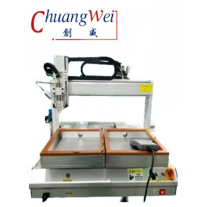 Double Station Pcb Cnc Router Machine