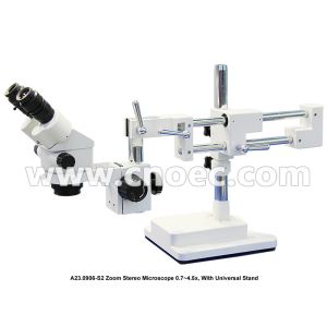 China Industrial Stereo Optical Microscope With Double Arm Pole Stand on sale