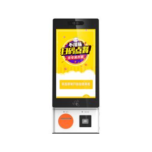 27 Inch Restaurant LCD Food Ordering Self Service Touch Screen Bill Payment