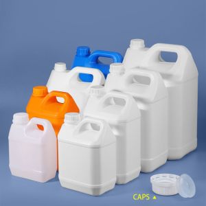 Square Customrized Logo Plastic Adblue Jerry Can For Cleaning Liquid Package Container