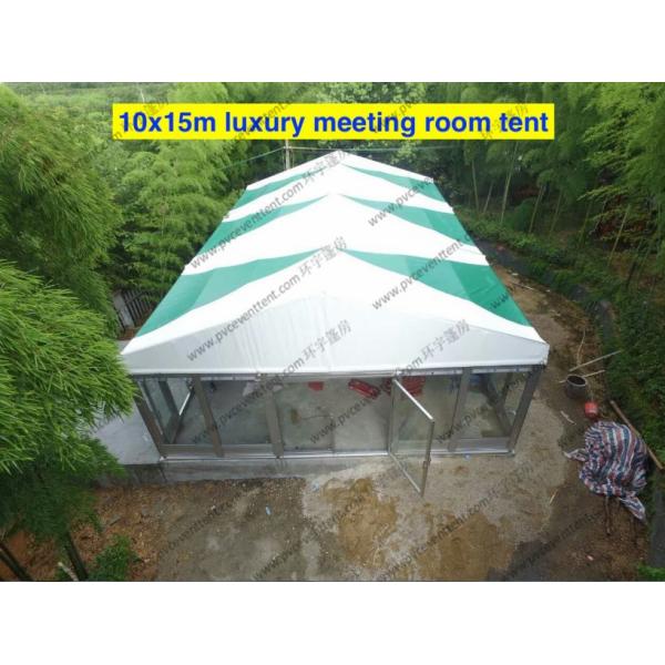 Colorful PVC Cover with Inside Lining Decoration and Glass Sidewalls for Outdoor