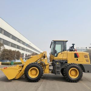 Wheel Loader With 4 × 4 Variable Speed Gears Front End Loader For Construction