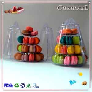 4 tier macaron display tower stand for french macaron