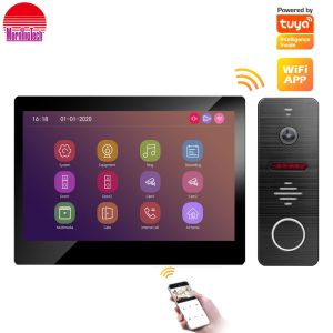 High-End New Design Tuya Smart Video Doorphone Intercom System WiFi Video