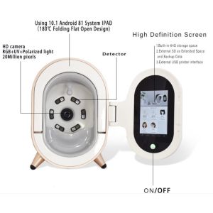 3D 20MP Magic Mirror Skin Analyzer Machine Pigmentation Analysis