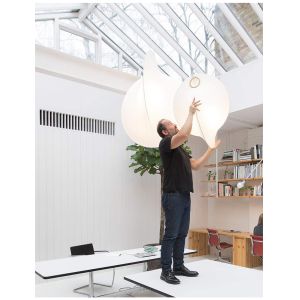 Nordic Shell Design silk lamp Simple Chandelier for Living Room Bedroom Flos