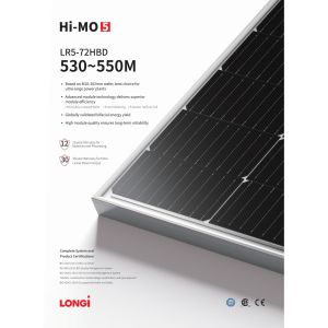 China Zero Anti dumping tax -Longi Tier A 440w-540w Bifacial/Single on sale