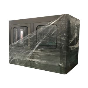 PET Bottling Juice Filling Machine , Rinsing Filling Capping Monoblock Machinery