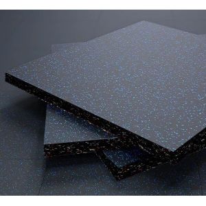 Soundproof Acoustic Rubber Tiles Matting Anti Slip Eco Friendly Material For