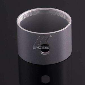 Punching Hole CNC Aluminum Extrusion , Extruded Aluminium Profiles With Threads