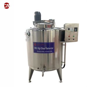 High Speed Steel Shearing Ice Cream Homogenizer Emulsifying Mixing Tank for