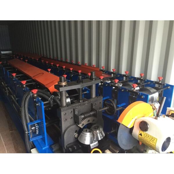 0.3mm-0.8mm Thickness Trapezoidal Covermax Roof Tile Roll Forming Machine