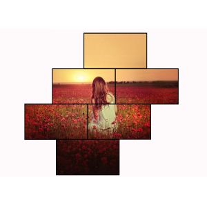 200W Seamless 1.8mm Bezel Video Wall Lcd Monitors