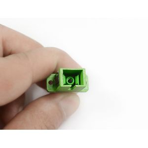 High wearable SC/APC Shutter Cassette Fiber Optic Adapter For Telecommunications