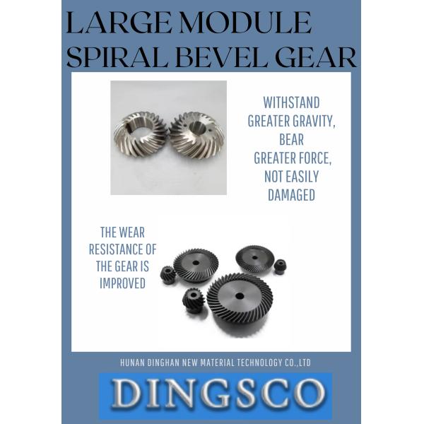 Large Module Spiral Bevel Gear High Quality Forging Large Crown Wheel Pinion Professional Manufacturer