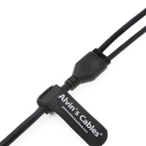 Alvin's Cables Hirose 8-Pin Male to RJ45 & XLR 4-Pin Male Cat6 High Flex Cable