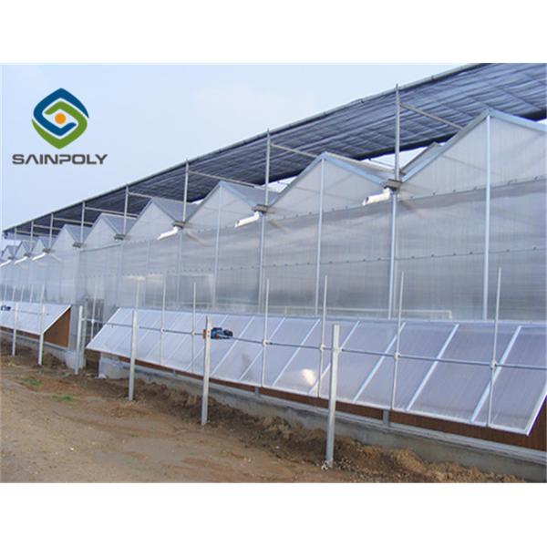 Quality Polycarbonate PC Sheet Greenhouse With Irrigation Equipment wholesale