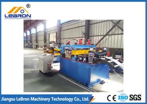 Cheap PLC Control Automatic Blue color Storage Rack Roll Forming Machine Durable quality Long Time Service Time made in china for sale